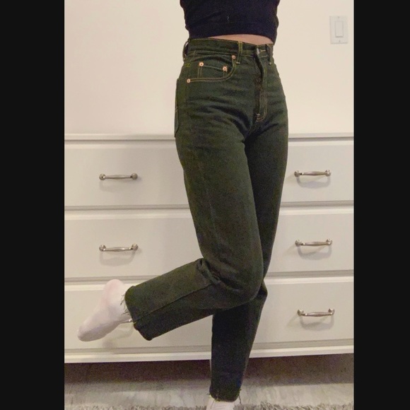BUFFALO straight leg green jeans - Picture 2 of 7